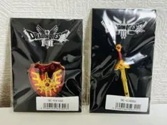 ドラゴンクエスト　e-STORE特典　ピンズ　ロトの剣、ロトの盾セット