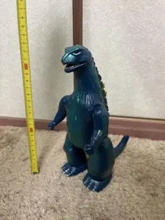 流星人形ゾーン オレンジ製 バルガラス スタンダードソフビ人形 当時物