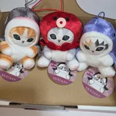 mofusand 　モフサンド　海の生き物にゃん～和～マスコット　3種セット