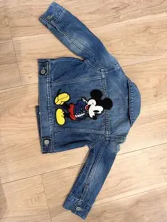 GAPミッキーマウス刺繍デニムジャケット 18-24ヶ月90cm