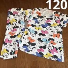 ミニーマウス セットアップ120cmコットン100