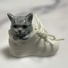 猫　ネコ　ミニチュア　置物　ヴィンテージ　レトロ
