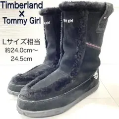 冬物セール❣️Timberland コラボ ムートンブーツ 24.5cm 黒 希少