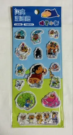 海外公式 クレヨンしんちゃんウォーターシール