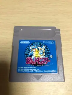 ジャンク　ファイル破損　ゲームボーイ　ポケットモンスター　青