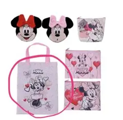 ディズニーストア　シークレットお出かけセットミニーマウス トートバッグ ピンク