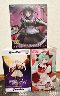 美少女フィギュア　まとめ売り　初音ミク　黒江雫　フリーレン