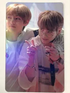 【BTS】#429-80フォトカード ★teakook ホログラム★ グクテテ