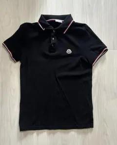 MONCLER ポロシャツ トリコロールワッペン ネイビー - メルカリ