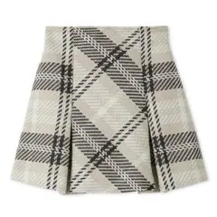 【美品】SNIDEL スナイデル ロービングチェックミニスカート IVR 0