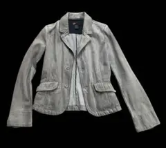 ディーゼルDIESEL デニムジャケットグレー