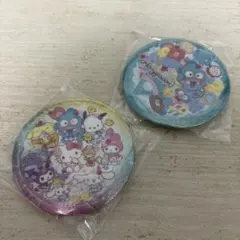 サンリオキャラクターズ キラキラBIG缶バッジ
