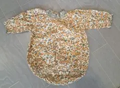 【美品】花柄ロンパース 80cm