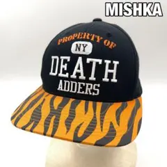 【ミシカ】希少❗️ NY DEATH ADDERS タイガーカモ柄 刺繍キャップのサムネイル