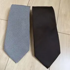 COMME CA DU MODEなど メンズネクタイ 2本セット まとめ売り