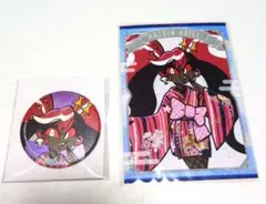 ハズビン・ホテルへようこそ キャラバッジ ブロマイド　ヴェルベット