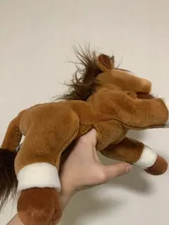 パペットパレード　ハンドパペット 馬　ホース　タグ付き　レトロ　ぬいぐるみ 海外