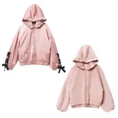 夢展望 リバーシブルリボンブルゾン