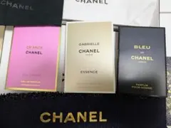 【新品未開封】CHANEL 香水 サンプル3点セット【ショップ袋付き】