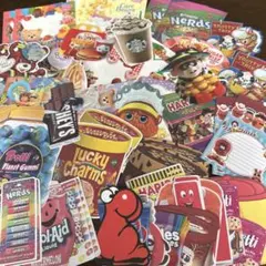 海外バラメモとシールおすそ分け30⭐️総計　約260枚