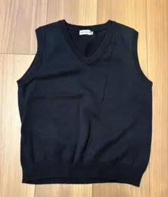 ミキハウス 紺色ベスト 130　お受験