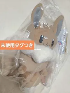 【未使用タグ付き】ボタンのイーブイリュック型ポーチ　ポケモンセンター