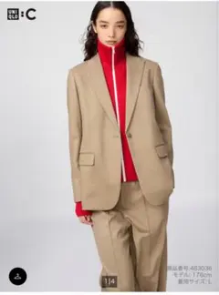 UNIQLO C テーラードジャケット
