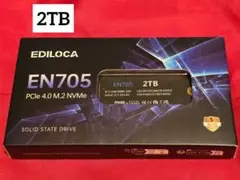 新品 2TB SSD EDILOCA EN705 M.2 PCIe4 PS5対応