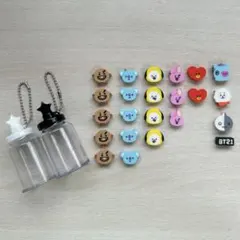 BTS BT21 キーホルダー 消しゴム セット