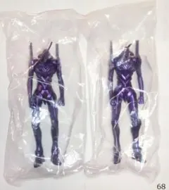 ムービー・モンスターシリーズ　エヴァンゲリヲン　初号機　ソフビ　メタリックカラー