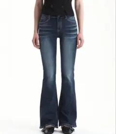 SYNERJYN CAT WASHING DENIM PANTS BLUE M