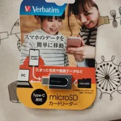 Verbatim microSD カードリーダー Type-Cのサムネイル