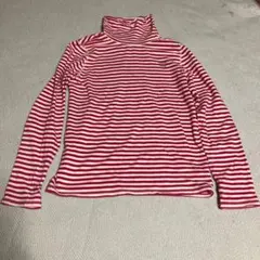 GAP タートルネック　ストレッチ　カットソー　薄手