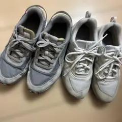 NIKE ニューバランス　2足セット　運動靴　スニーカー　24.5 25.0のサムネイル