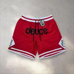 未使用品　deuce デュース　バスパン　プリントロゴ　レッド　ショートパンツ 2026年最新】Deuce バスパンの人気アイテム - メルカリ