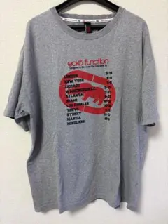 Ecko Function Tシャツ ワールドツアー サイ グレーLサイズ　古着のサムネイル
