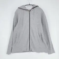 GLOBAL WORK グレー ジップパーカー Lサイズ