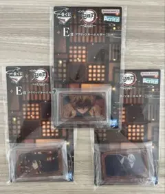 鬼滅の刃　一番くじ〜姉の敵〜　Ｅ賞　アクリッツキーホルダー 善逸 無一郎 天元