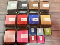 シャチハタ いろもよう 油性スタンプ インク 大量セット コラージュ