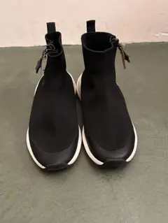 〈ZARA KIDS〉ソックスニーカー ブラック 22.5cm