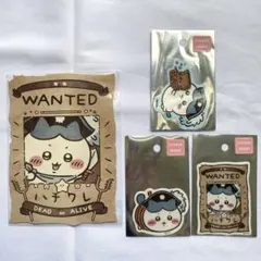 ちいかわアドベンチャー お台場商店 ポストカード ハチワレ ステッカー 4点