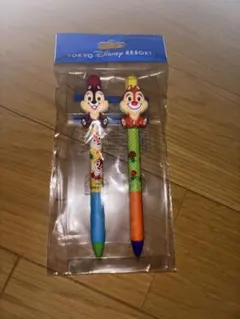 希少レア ディズニー チップとデール Chip Dale ペン 平成レトロ