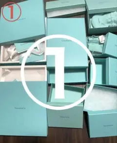 Tiffany & Co. ギフトボックス 大6個 中6個 普通と小16個 巾着