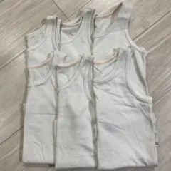 ユニクロ　コットンメッシュタンクトップ　100 6枚まとめ売り