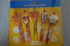 東京ディズニーリゾート ディズニーファンフードペンセット 6本　新品