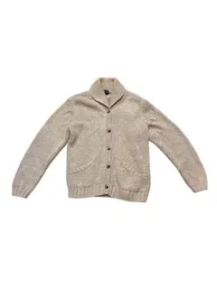 【美品】RALPH LAUREN ニットカーディガン シルク混 小柄女性向き