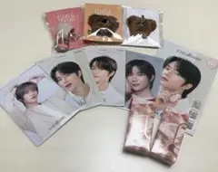 Coralhaze txt ボムギュ カードセット リップくまキーホルダー