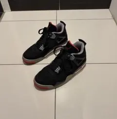 Nike Air Jordan 4 ブラック/レッド/グレー