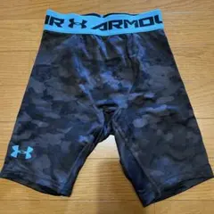 UNDER ARMOUR 迷彩柄 ジュニアインナータイツ S Mサイズ