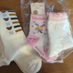 D．パンダ様専用　ベビー靴下 3足セット